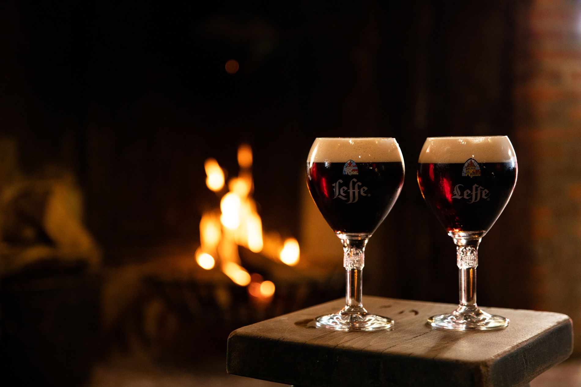Een foto van twee biertjes bij Landgoed de Utrecht.