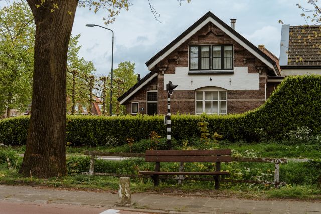 Een oude wachtpost in Waalwijk.