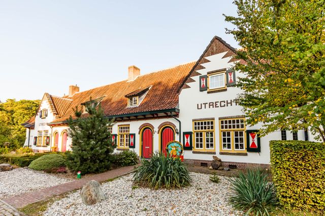 Een foto van de buitenkant van Landgoed de Utrecht.