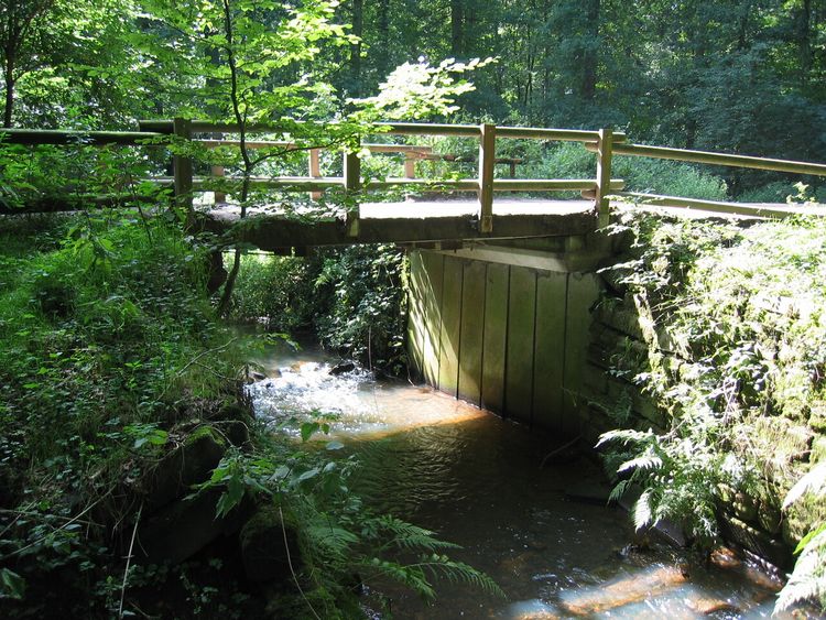 Een foto van de wonderlijke Paradijsbrug.