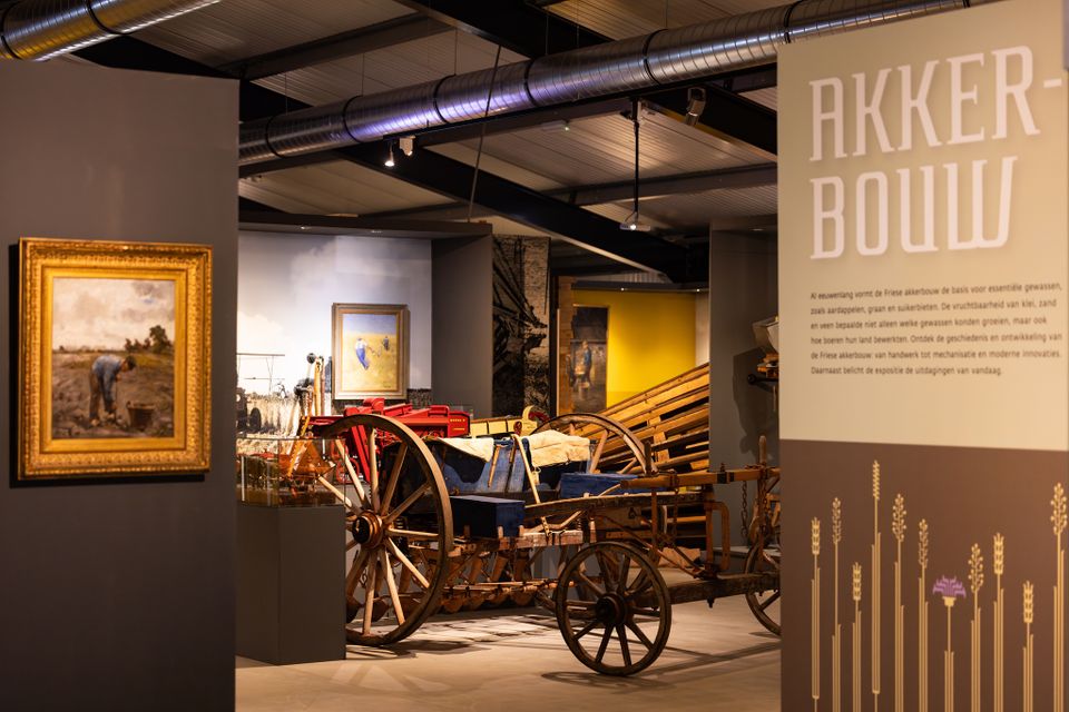 Bewonder ook unieke historische landbouwwerktuigen en ontdek hoe de akkerbouw door de jaren heen veranderde!